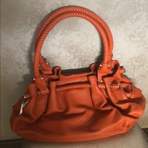 Orange fashion handbag. Brand new.
